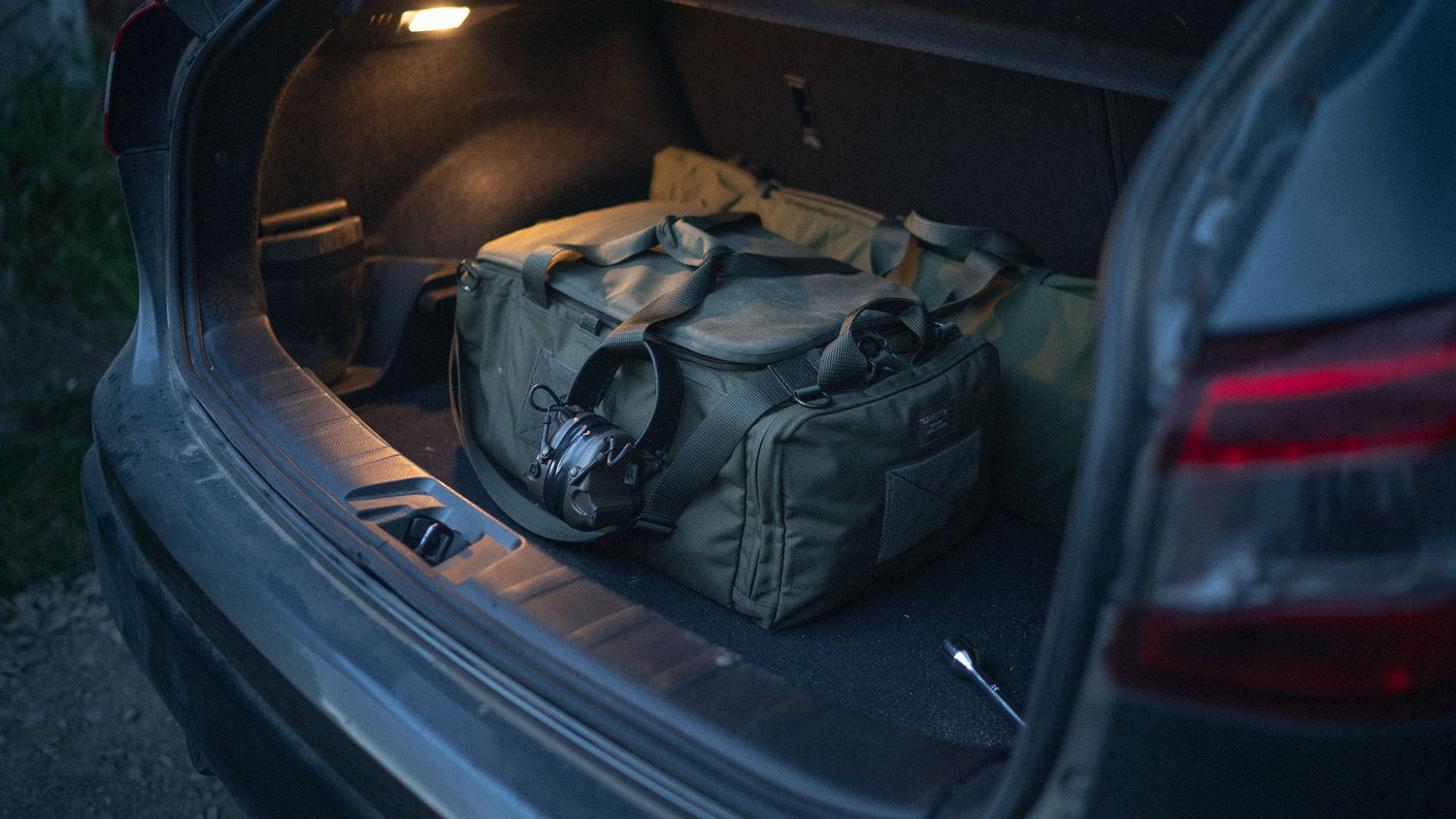 Military Duffels and hip packs