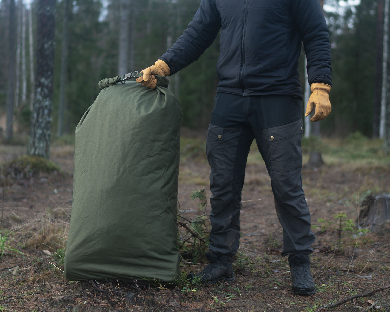 Rolltop Stuffsack, 500D