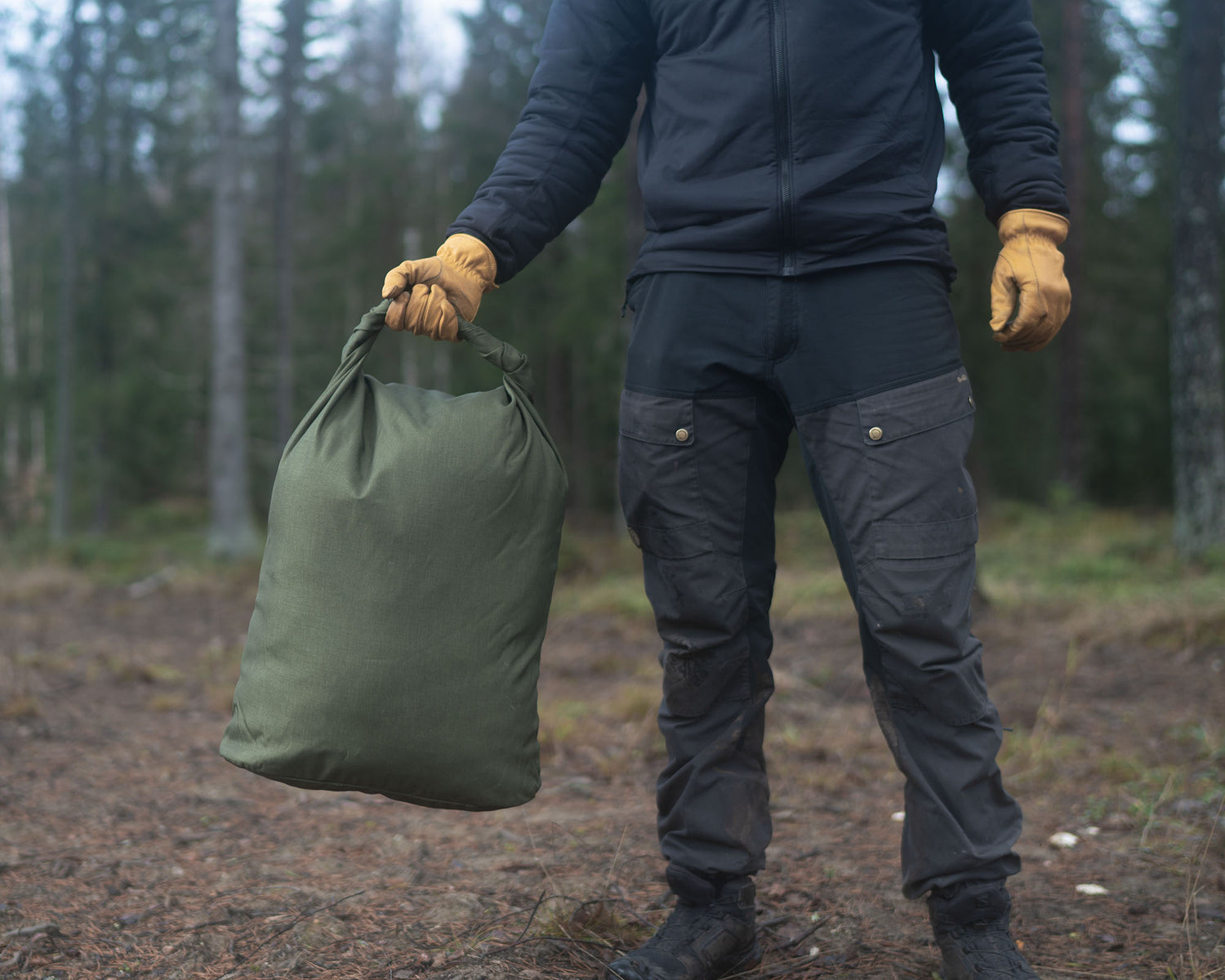 Rolltop Stuffsack, 500D