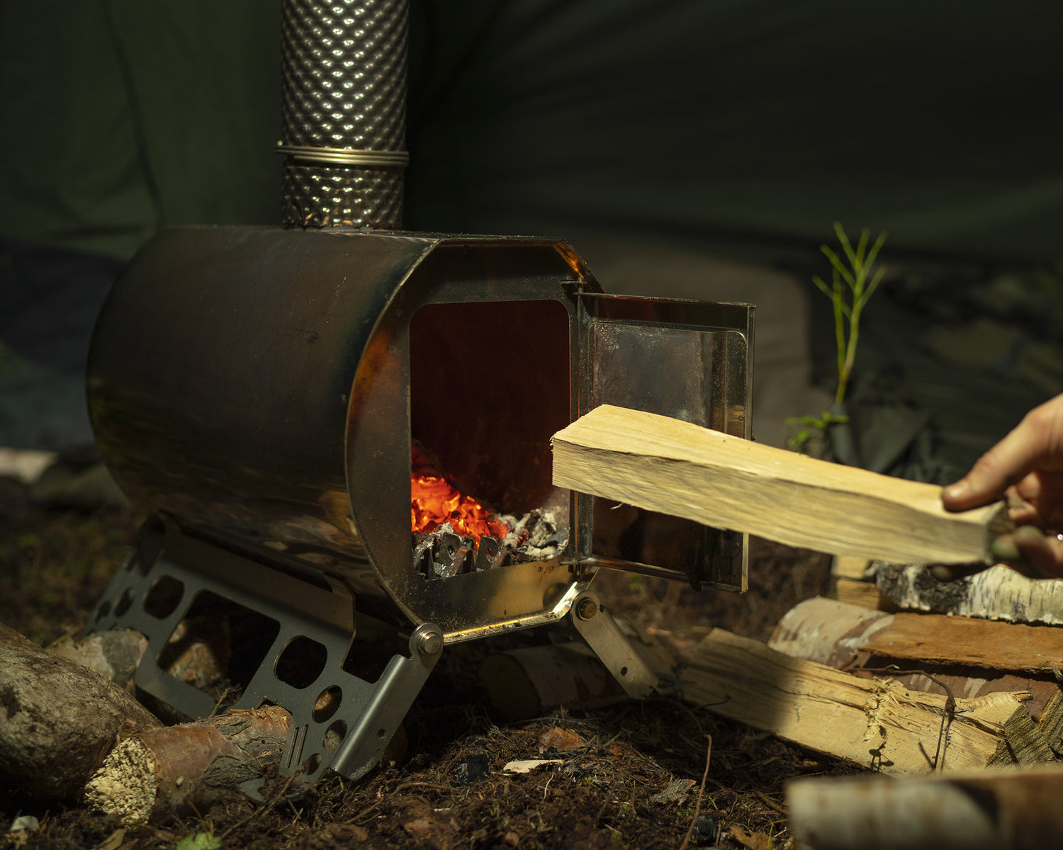 Hawu tent stove