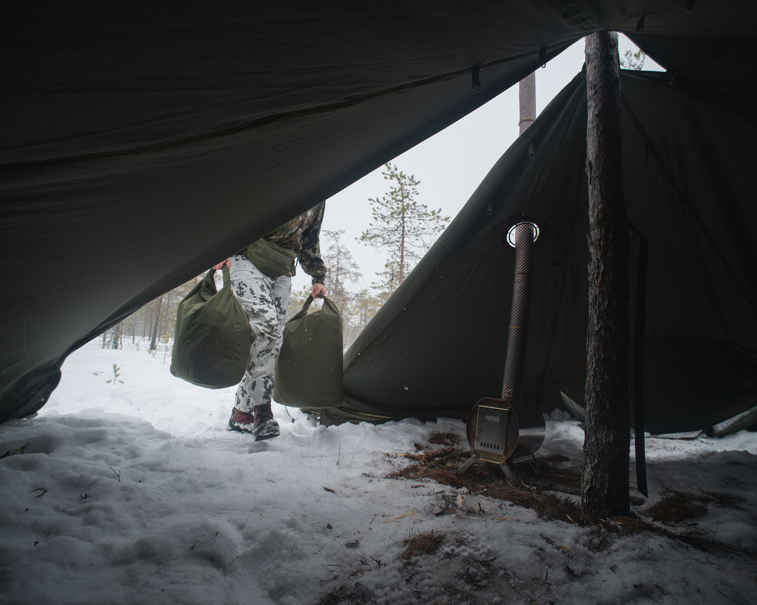 Rolltop Stuffsack, 500D