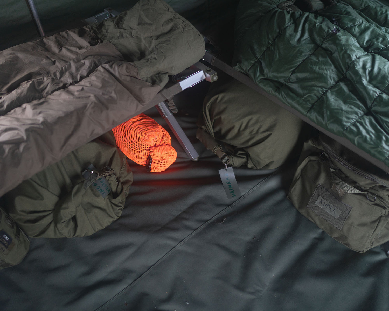 Rolltop Stuffsack, mesh