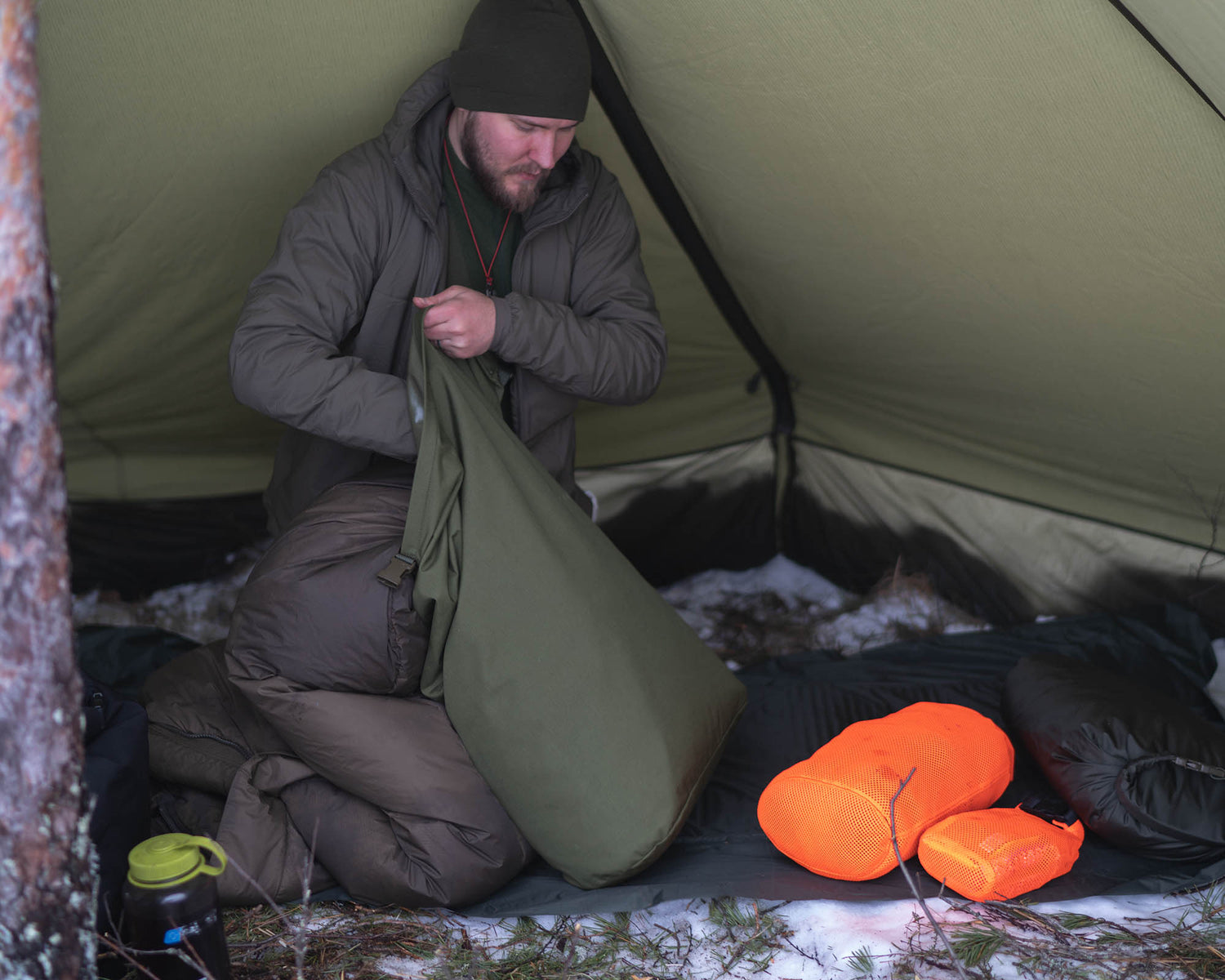 Rolltop Stuffsack, 500D