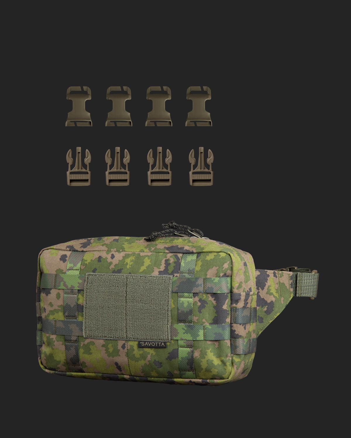 Askare vyölaukun kiinnityssetti reppuun