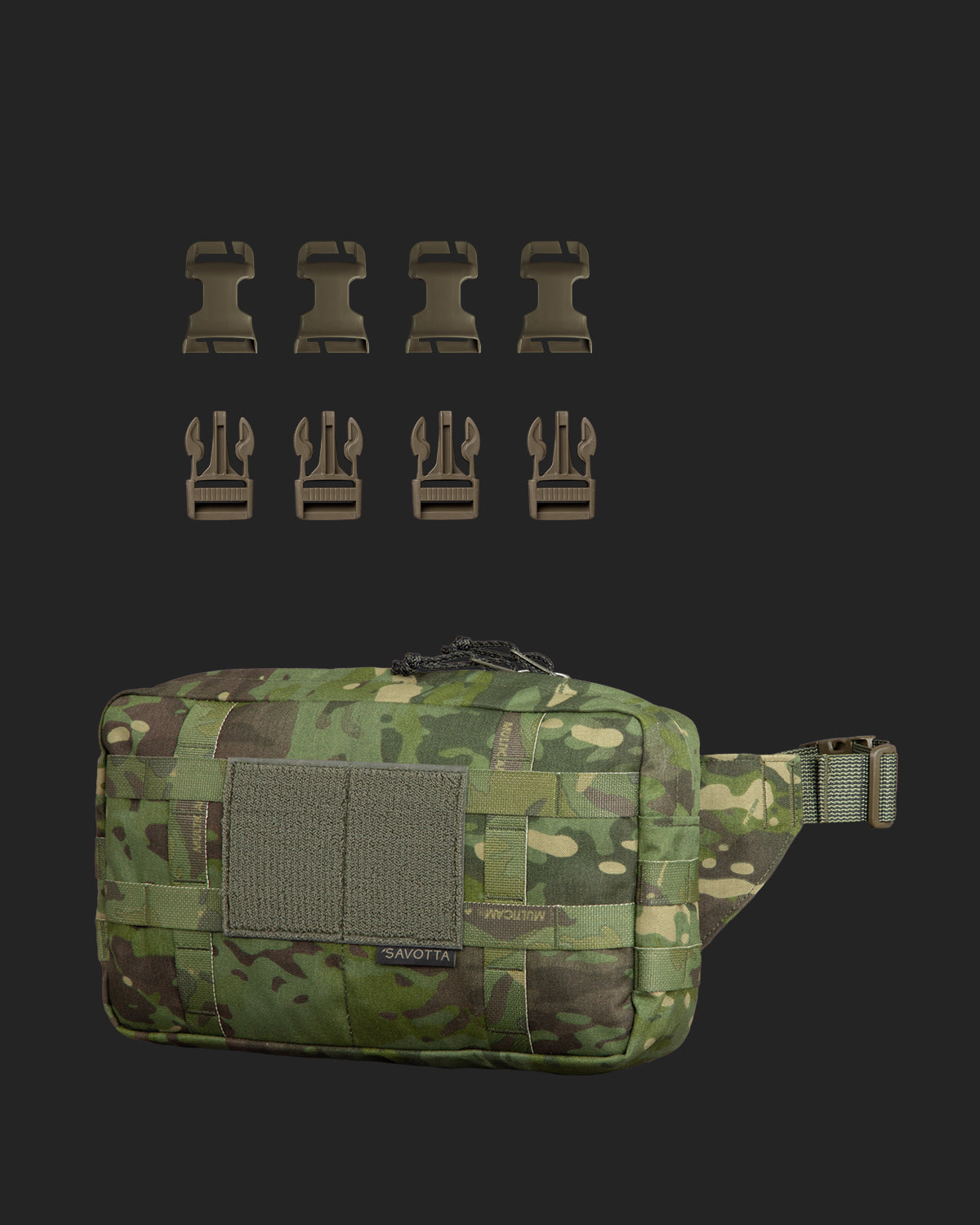 Askare vyölaukun kiinnityssetti reppuun