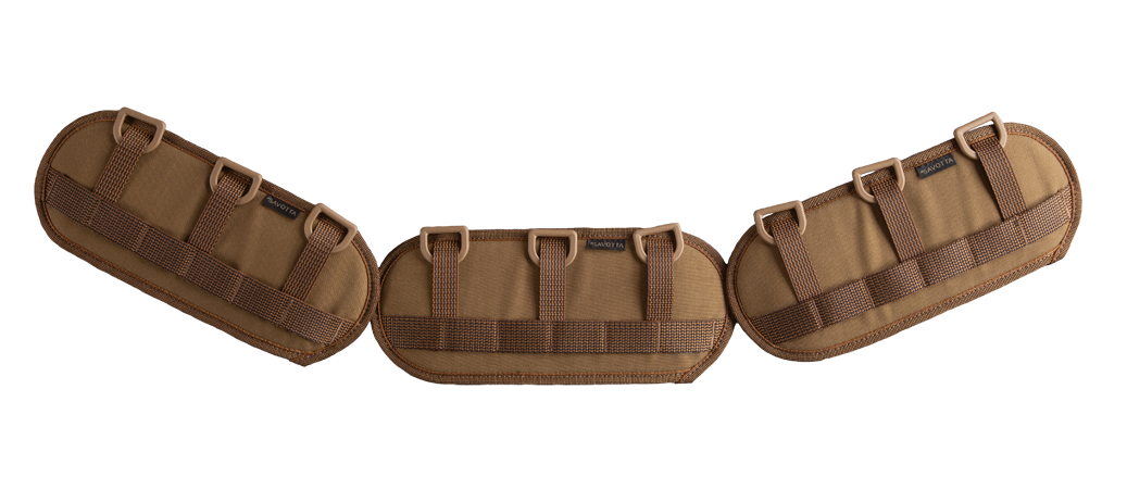 Valjas 3-piece belt pad