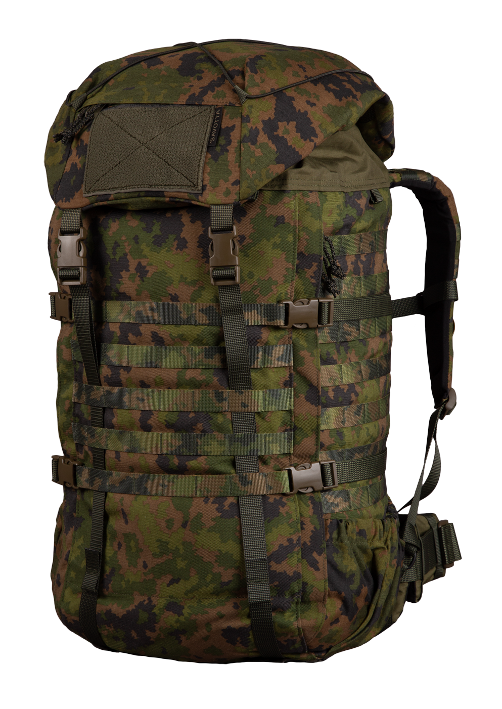 Kantamus 60L, camo backpack
