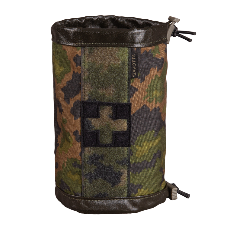 Savotta S-IFAK vertical mount in M05 woodland variant