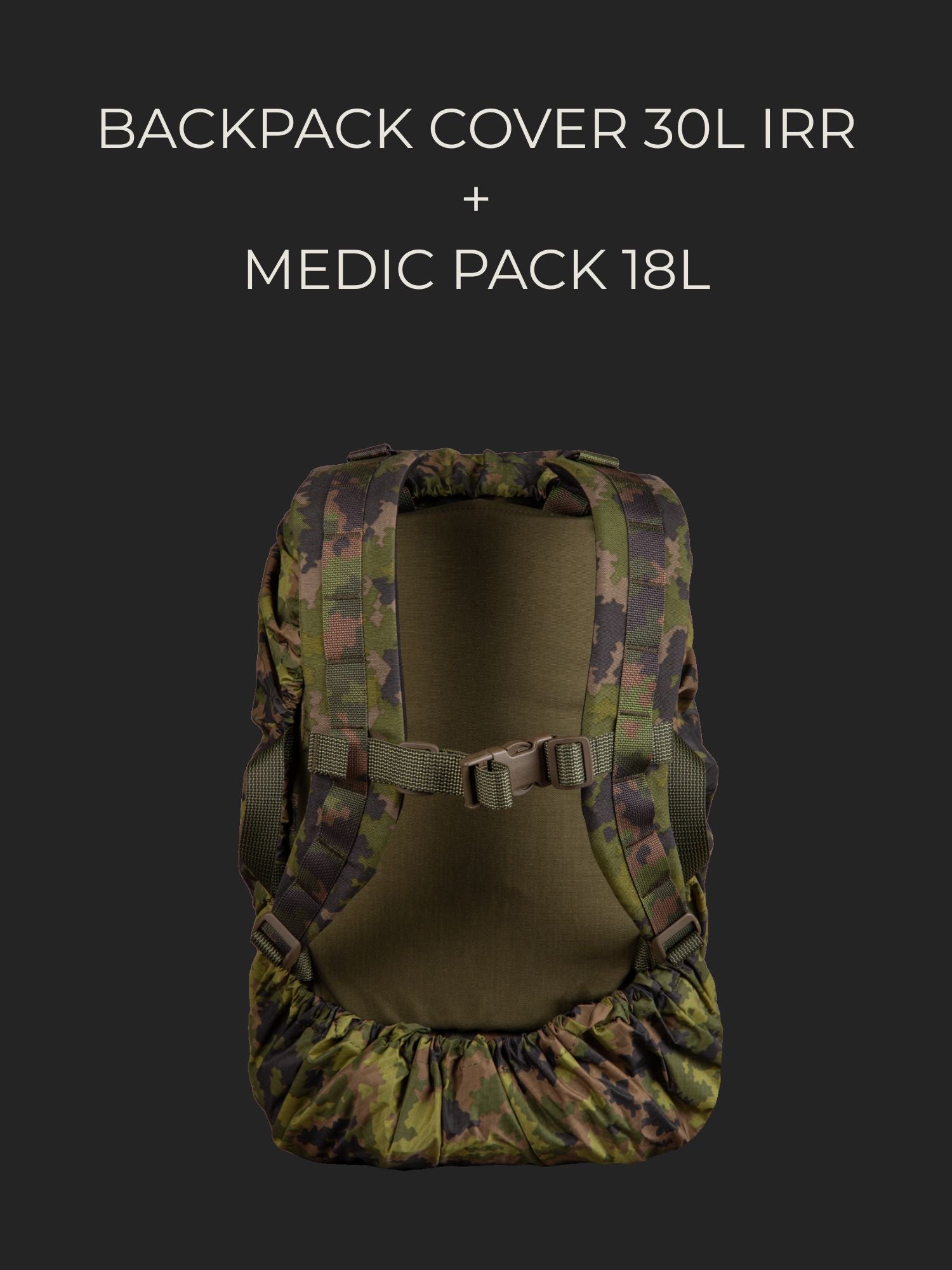 Backpack cover, 30L IRR
