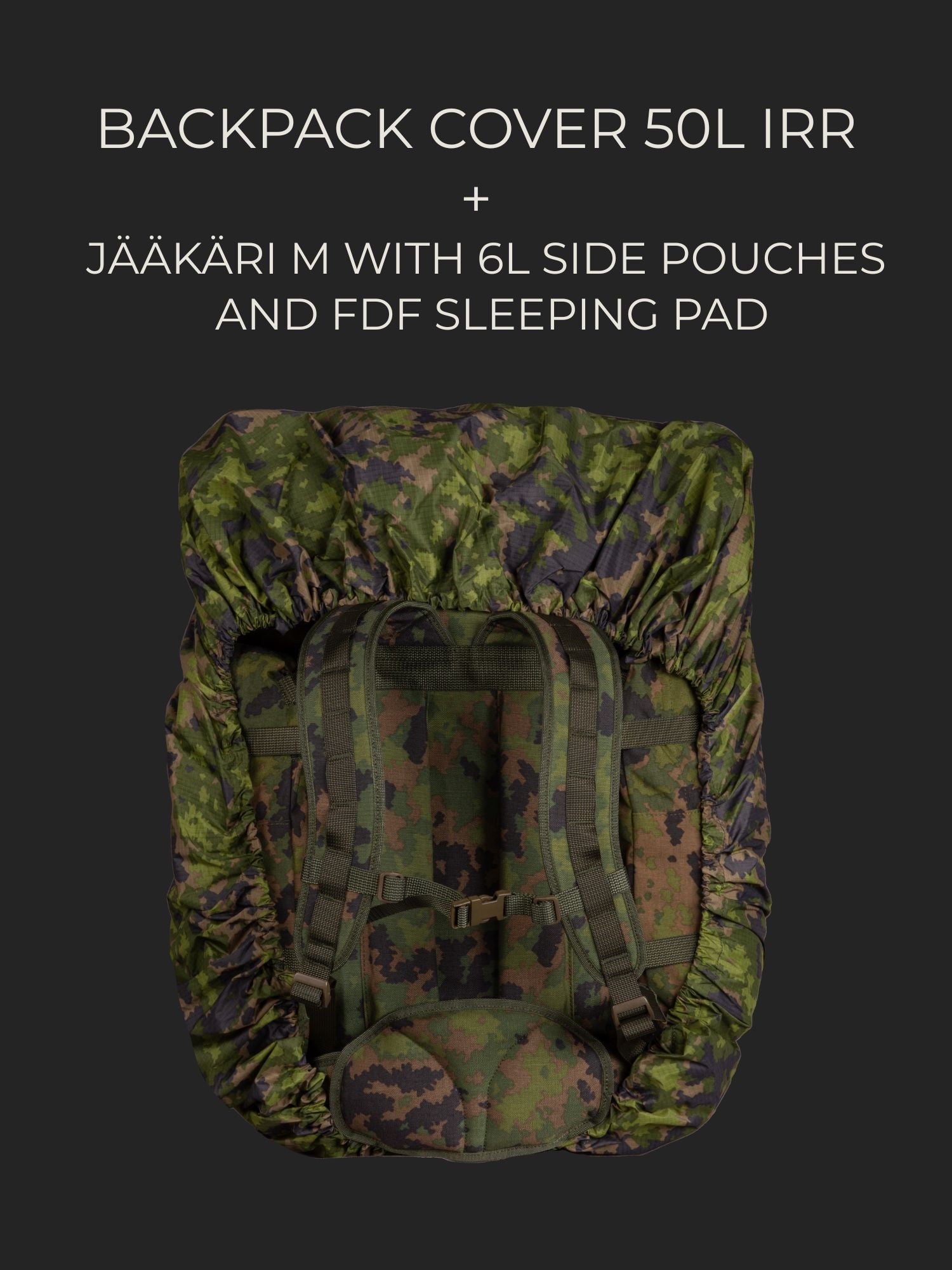 Backpack cover, 50L IRR