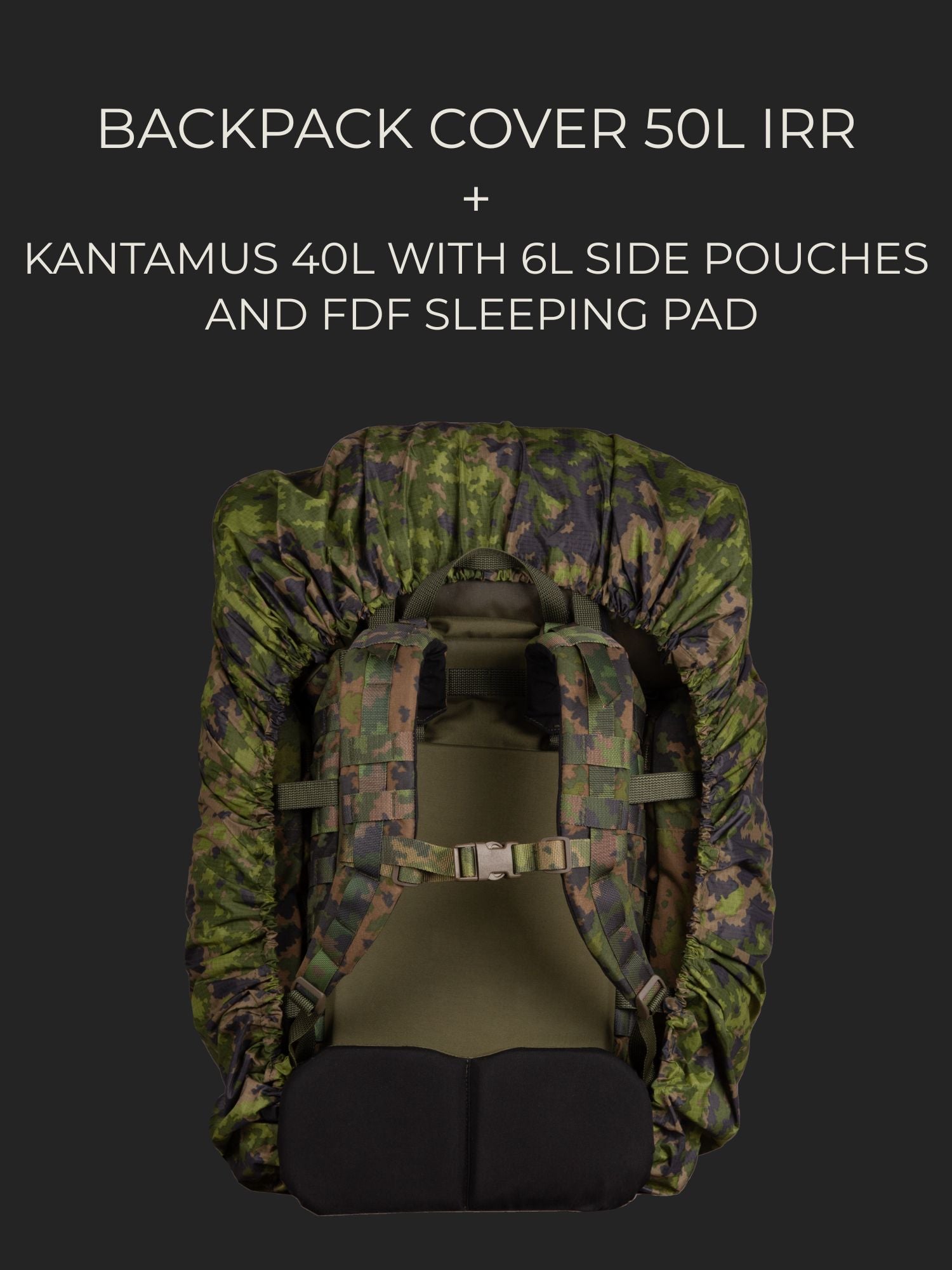 Backpack cover, 50L IRR