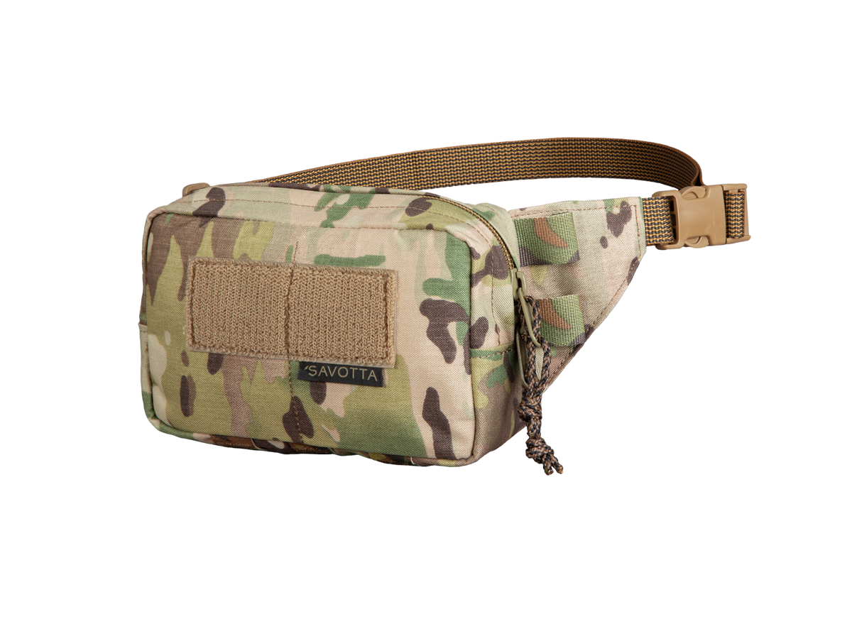 Savotta Suur-Kukkaro hip pack in Multicam variant