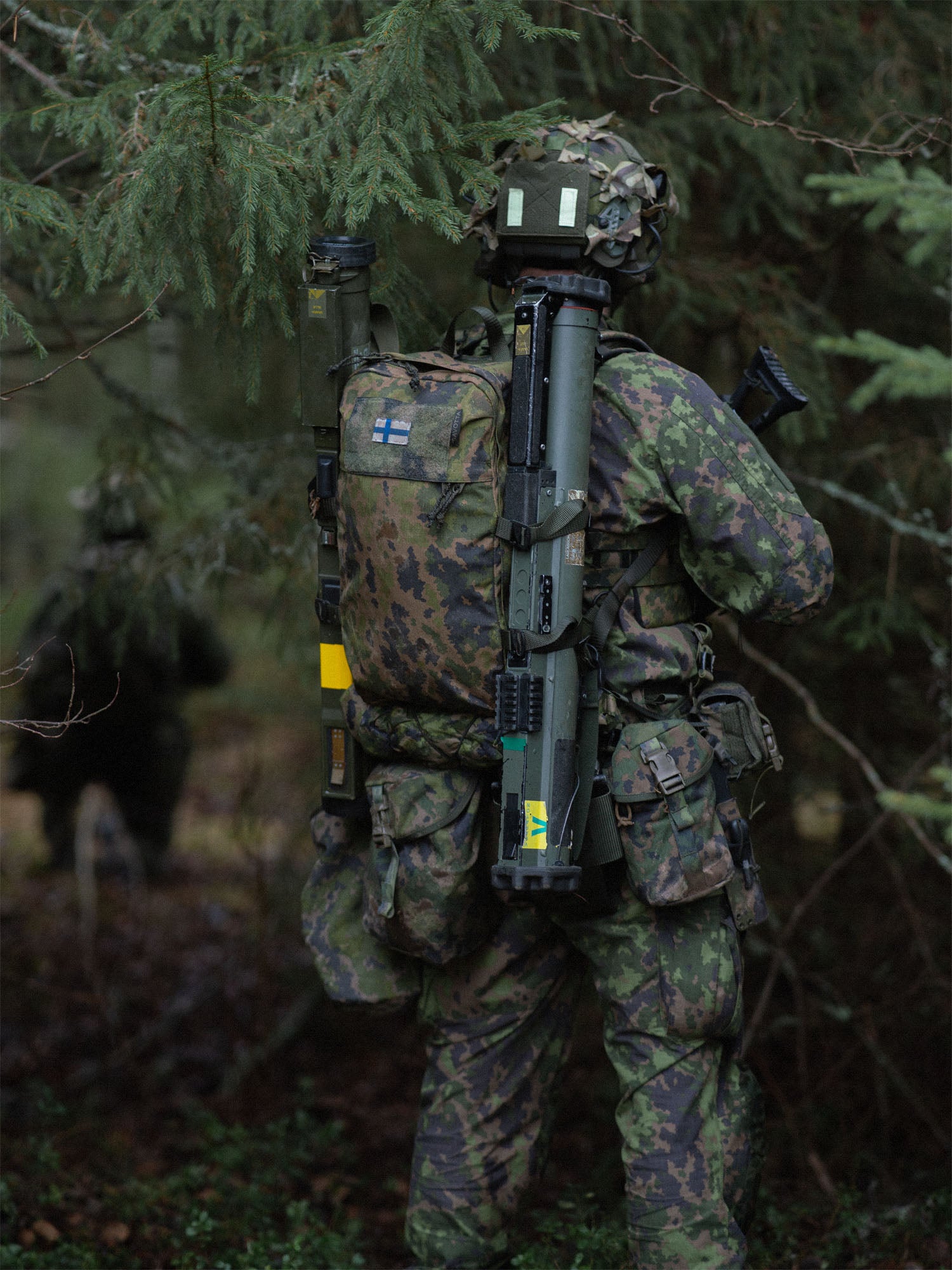 Niukka 20L, camo backpack