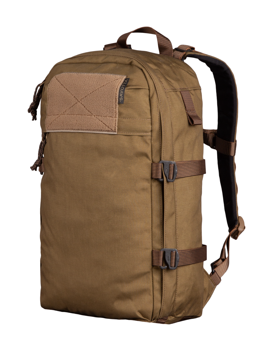 Savotta Niukka 20L backpack in a brown variant