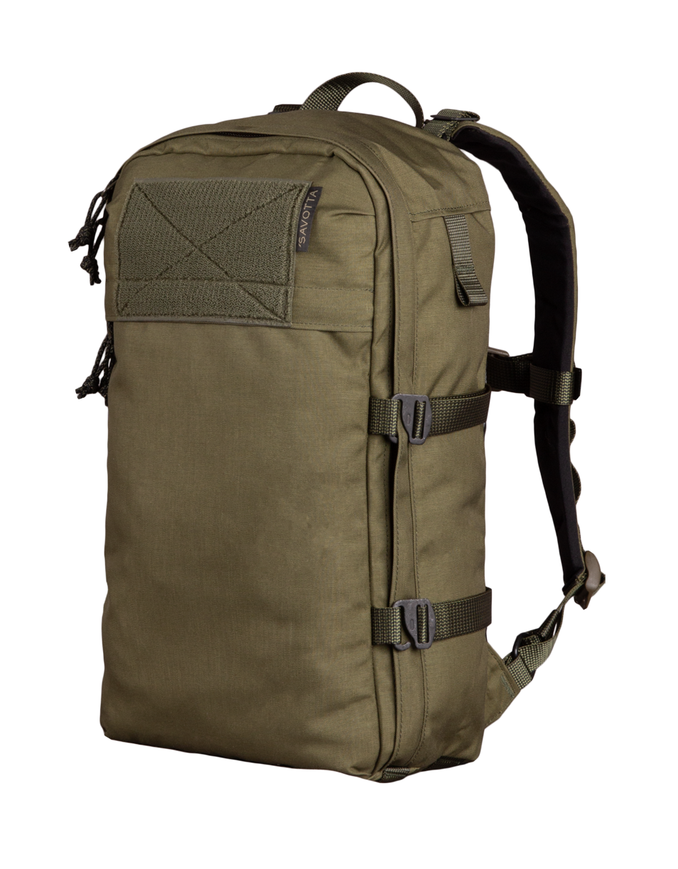 Savotta Niukka 20L backpack in a green variant