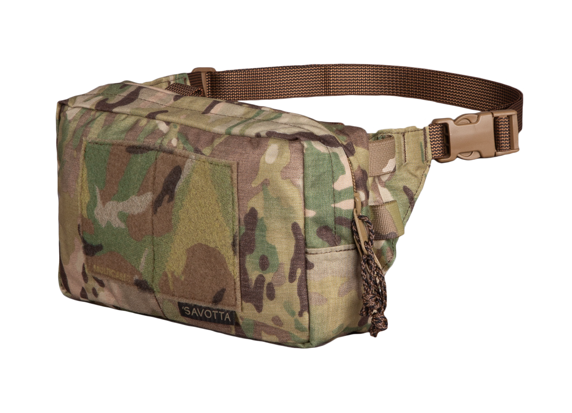 Savotta Suur-Kukkaro hip pack in Multicam variant