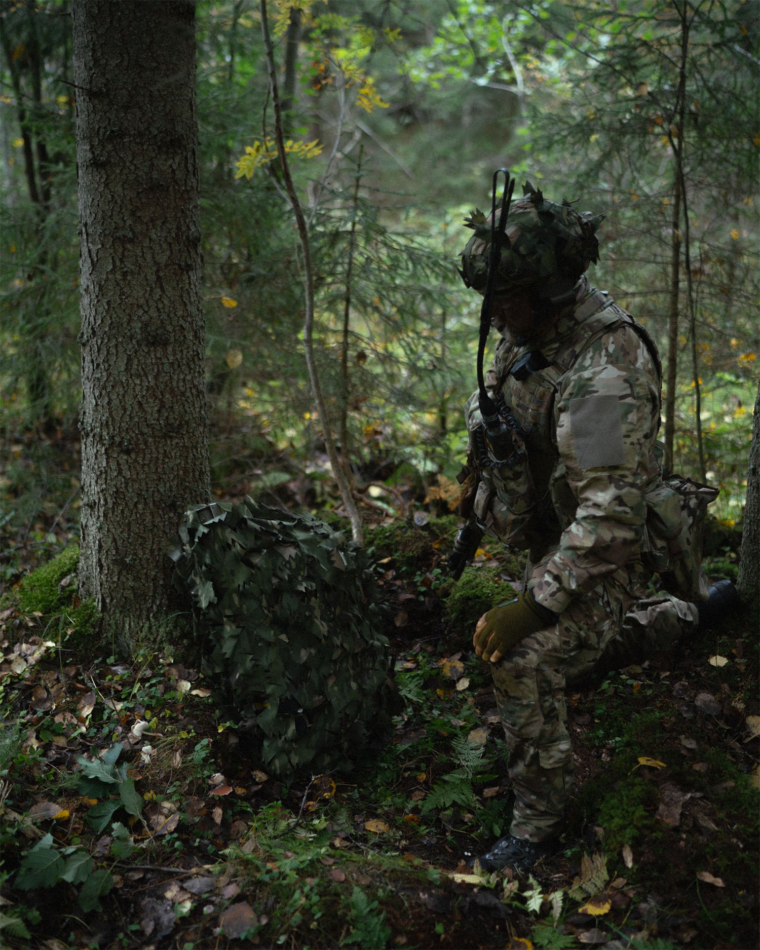 Backpack camo scrim, 15-30L