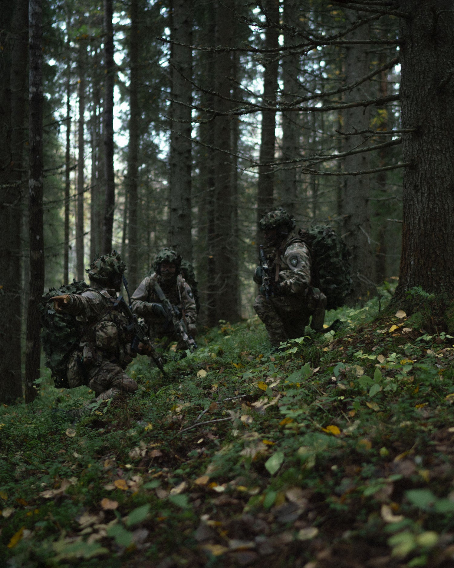 Backpack camo scrim, 40-80L