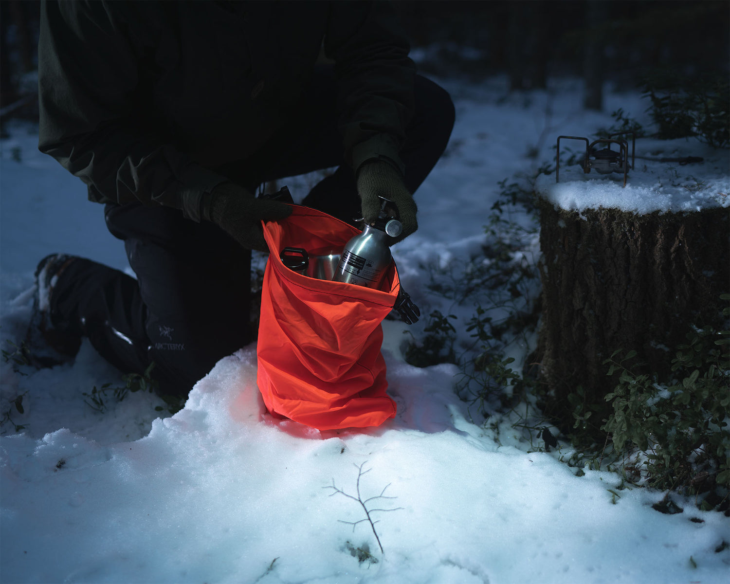 Rolltop stuffsack, 210D