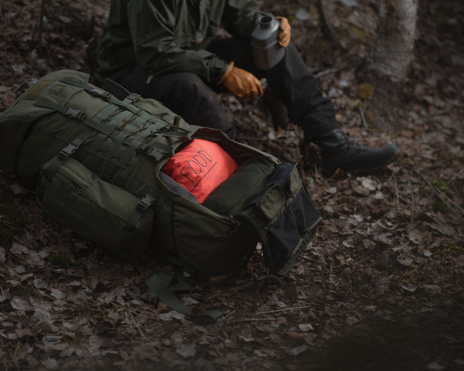 Rolltop stuffsack, 210D