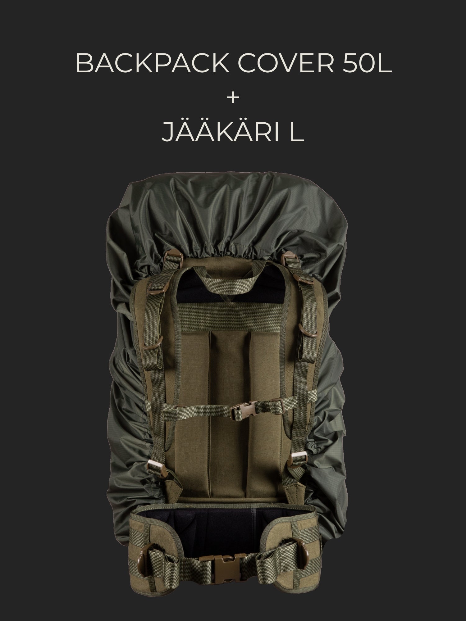Backpack cover, 50L
