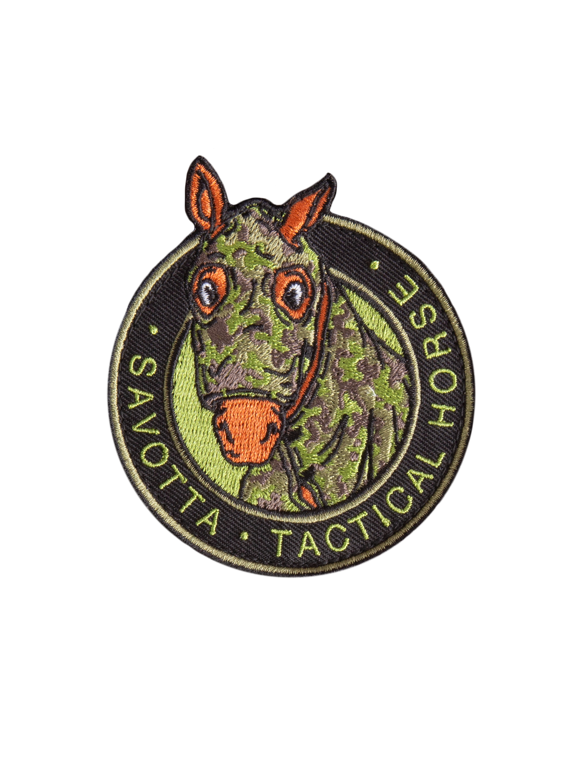 Tactical horse patch