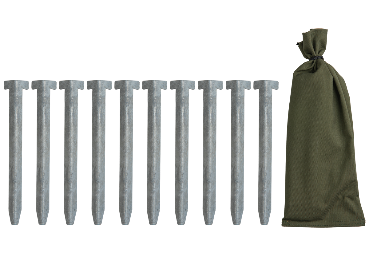 Tent stake set