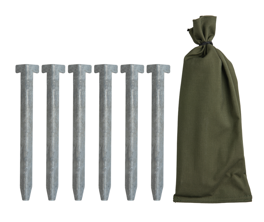 Tent stake set