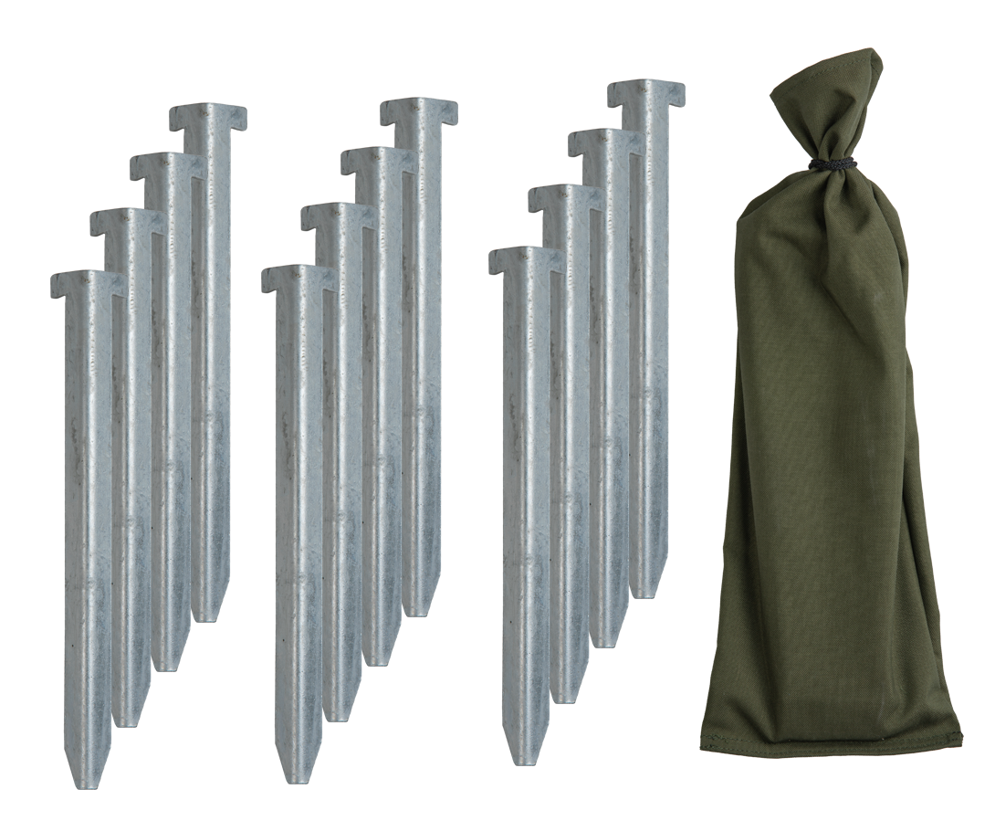 Tent stake set