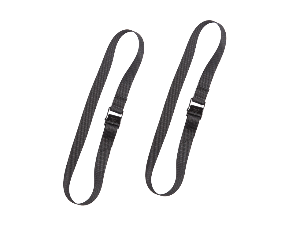 Pack straps, cam buckle, 2 pcs