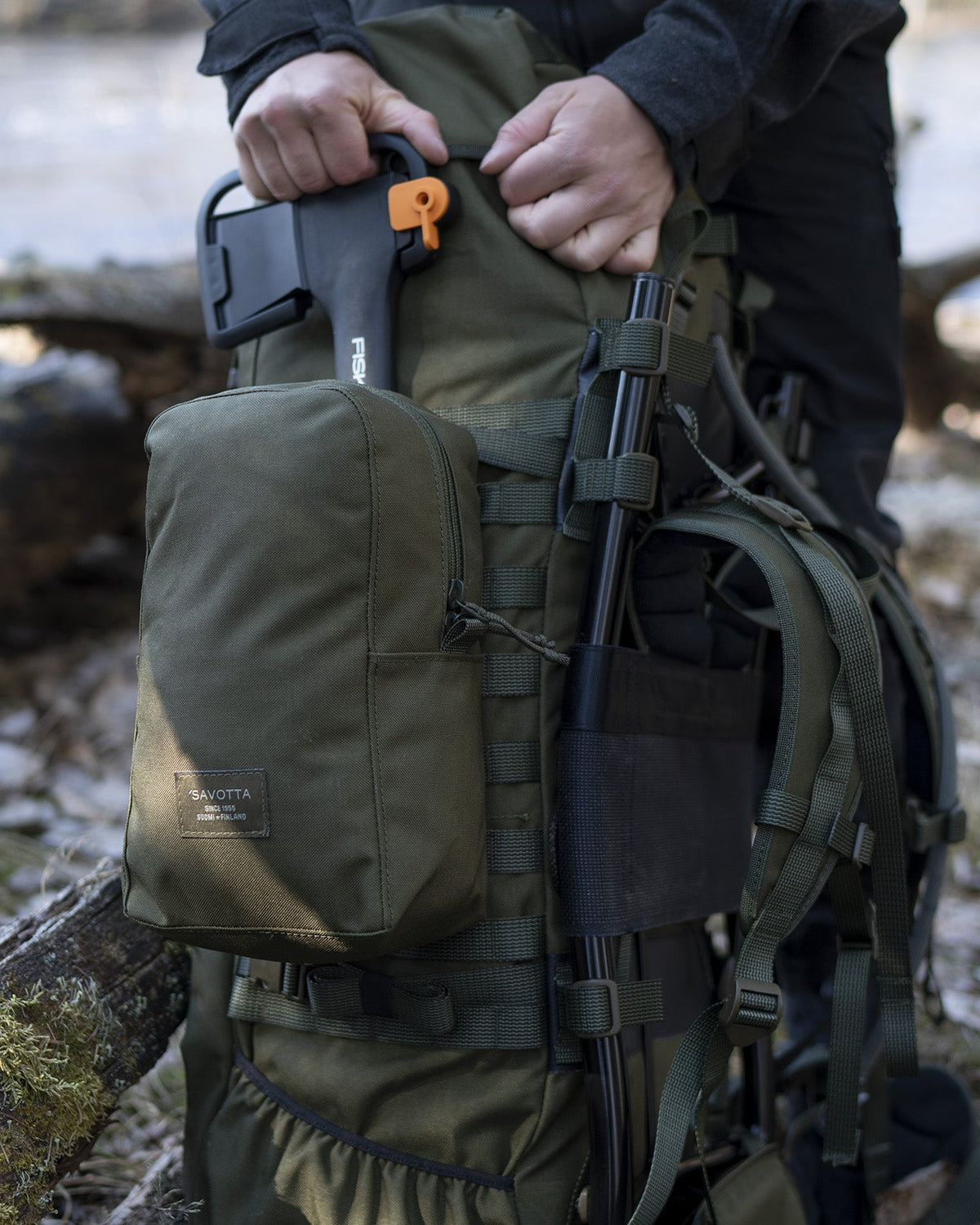 Vertical pouch L