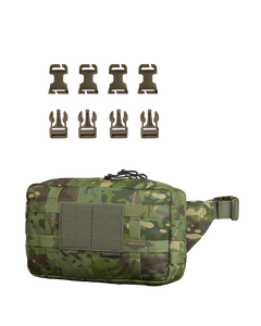 Savotta Askare hip pack backpack attachment bundle in Multicam tropic variant