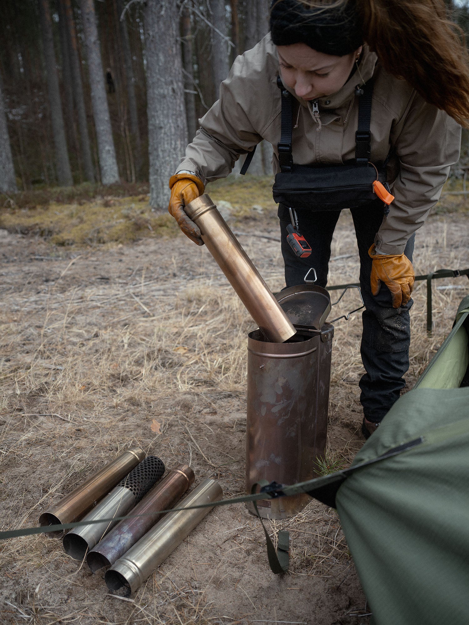 TK26 tent stove
