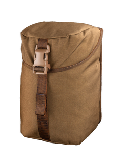 Savotta lidded GP pouch 4x5 in a brown variant