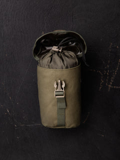 Open Savotta lidded GP pouch 3x4 showing its snowcollar