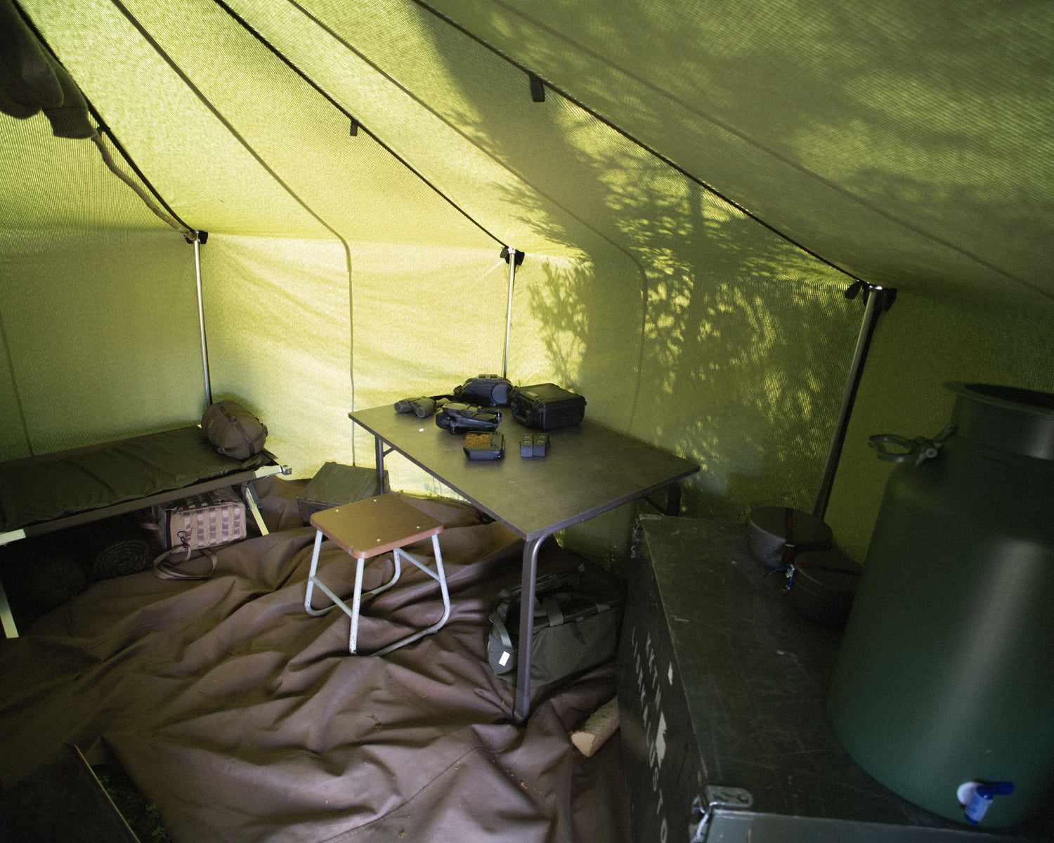 MIL 10-230 field camp tent