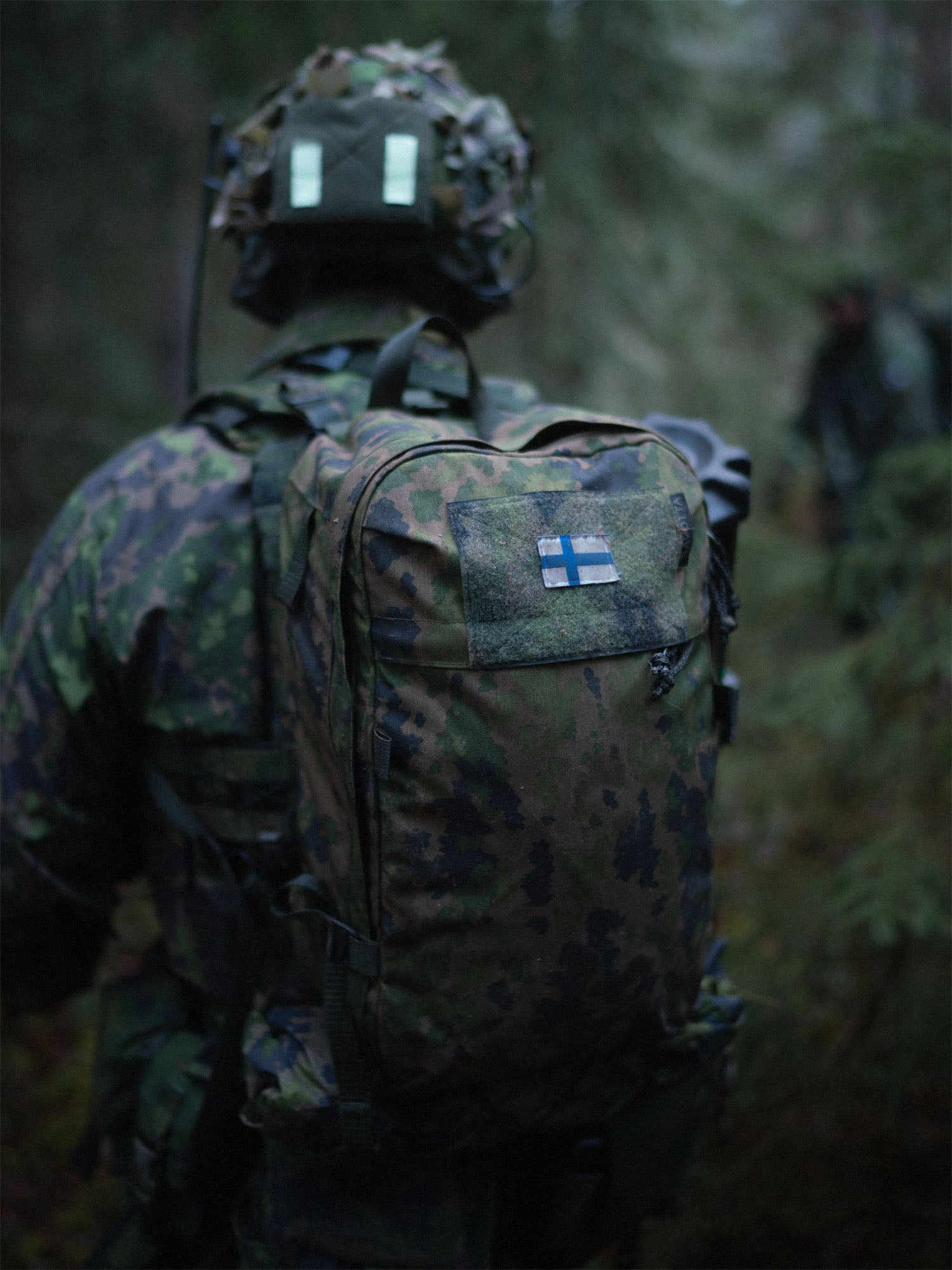 Niukka 20L, camo backpack