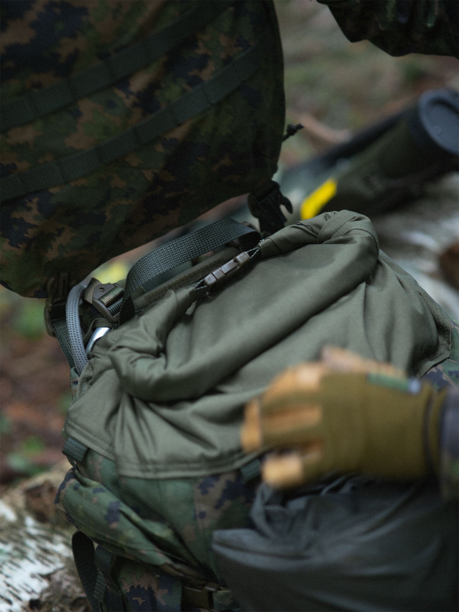 Kantamus 60L, camo backpack