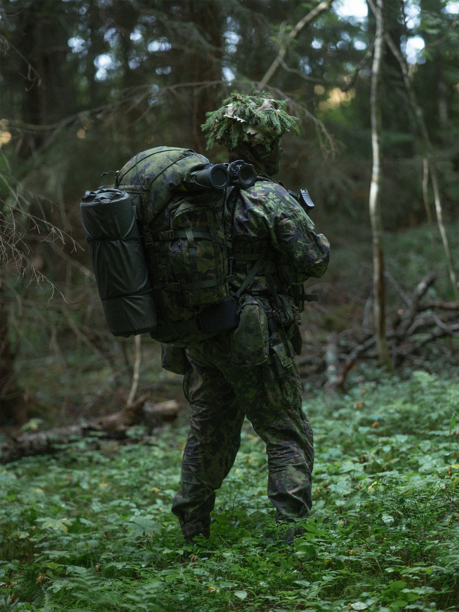 Kantamus 60L, camo backpack