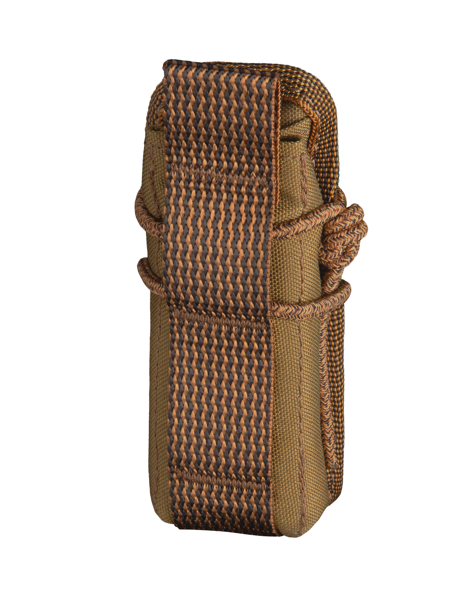 Savotta open top pistol mag pouch in a brown variant