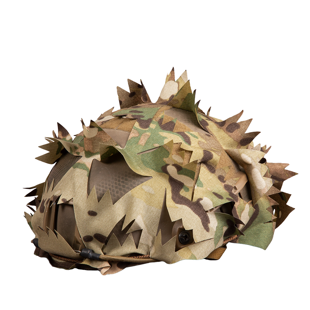 Helmet camo scrim